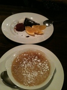 スタッフひろみちゃんと深夜のお疲れ様ディナー