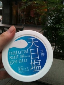 土佐の天日塩ジェラート