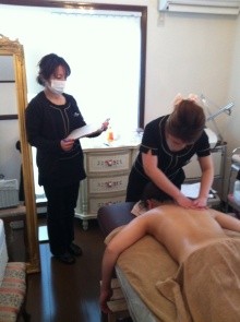 新スタッフ★ボディートリートメント研修