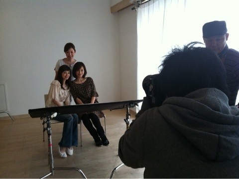 雑誌Ｃｏｍｏの撮影